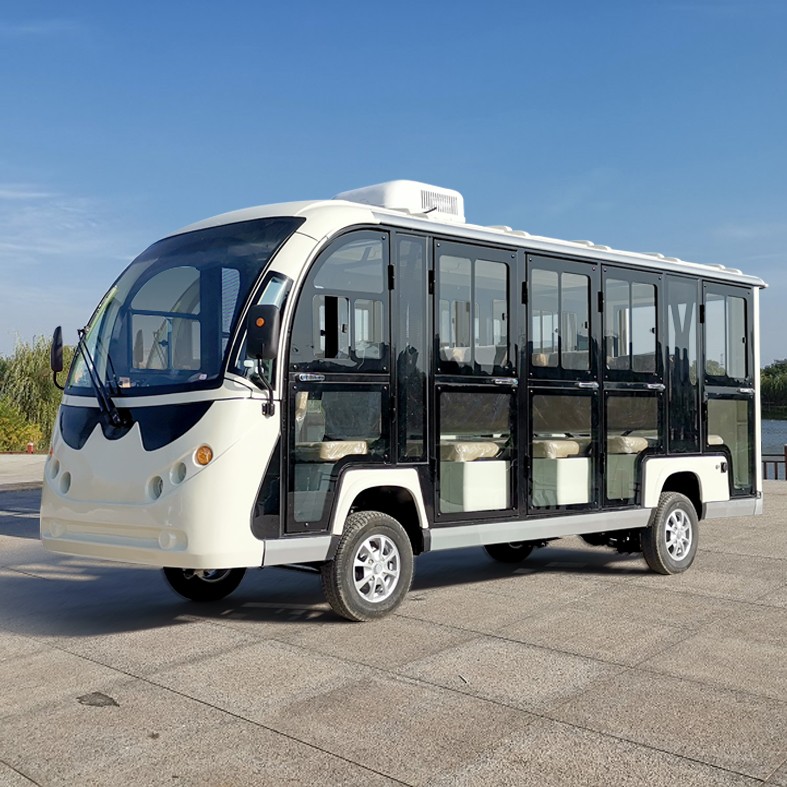 14 seters lukket elektrisk sightseeingbuss