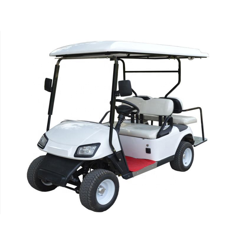 To-seters mini elektrisk golfbane bil